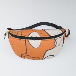 Abstract Line Portrait 03 Fanny Pack