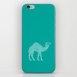 Teal Camel iPhone Skin