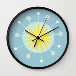 Radiolarian 8 Wall Clock
