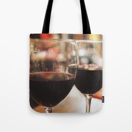 Spain Photography - Two Glasses Of Wine Tote Bag