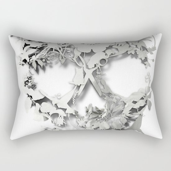 Simple Skull Rectangular Pillow