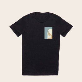 blonde girl in profile T Shirt