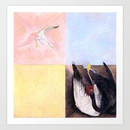 Hilma af Klint "The Swan, No. 04, Group IX-SUW" Art Print