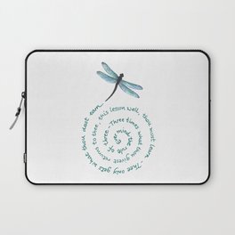 Witches rule of Three and dragonfly Laptop Sleeve