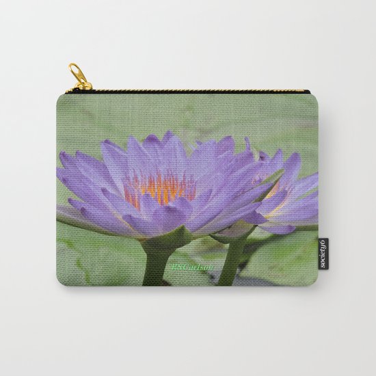Blue Water Lilies in Hangzhou Carry-All Pouch