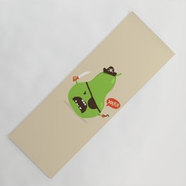 Pear-ate a.k.a The Angry Pirate Yoga Mat