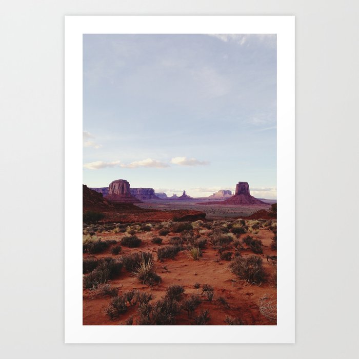 Monument Valley View Art Print