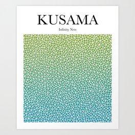 Kusama - Infinity Nets Art Print
