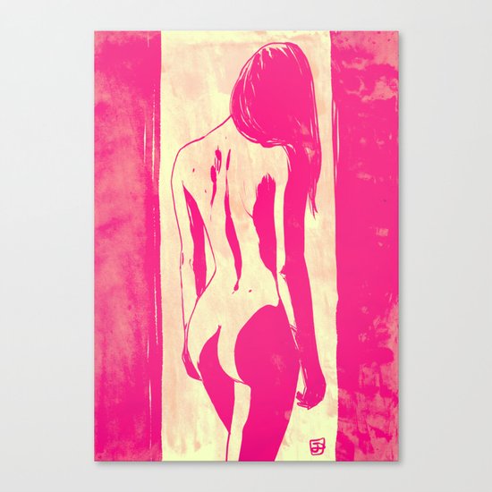 Pretty in Pink Canvas Print