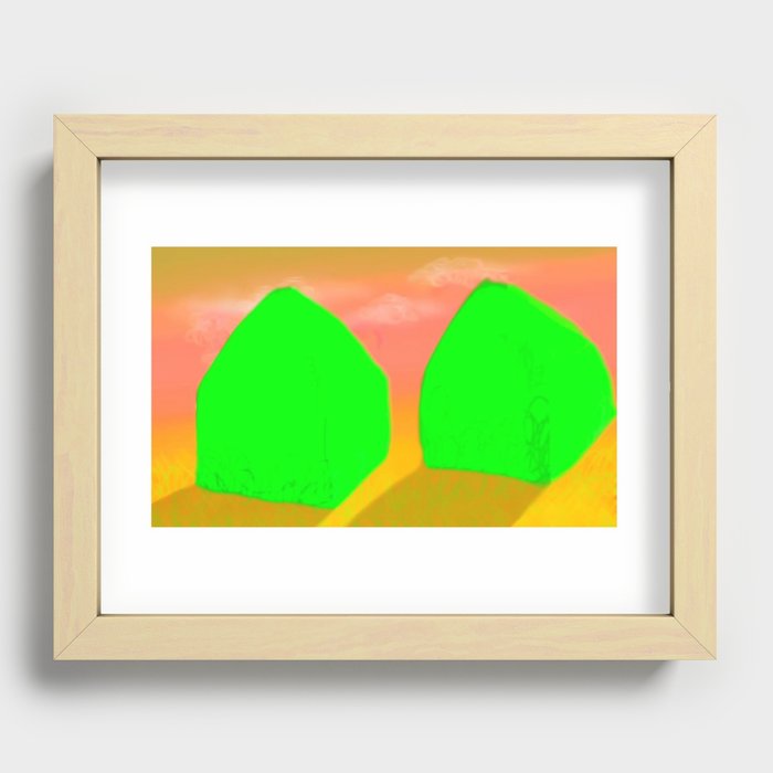Safe Houses (March 15th 2014) Recessed Framed Print