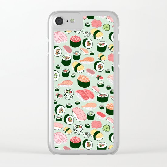 Sushi Love Clear iPhone Case