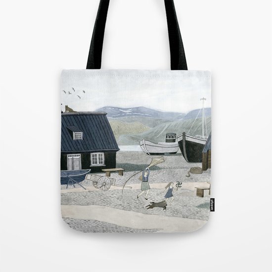 North Fishing Village Tote Bag