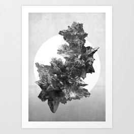  Asteroids sculpture Art Print