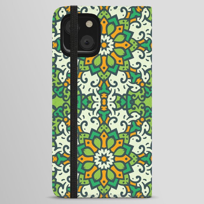Traditional Moroccan Pattern iPhone Wallet Case