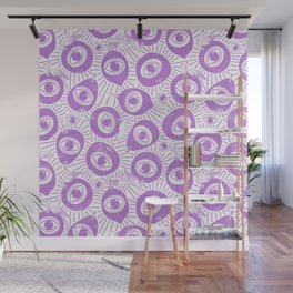 Surreal Fruit // Lavender Wall Mural