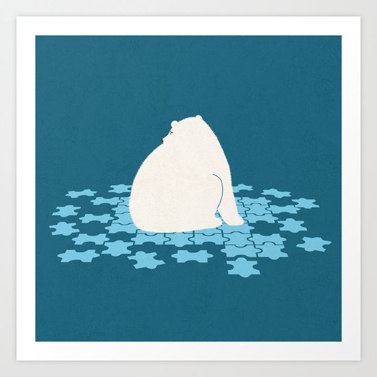 Puzzle Art Print