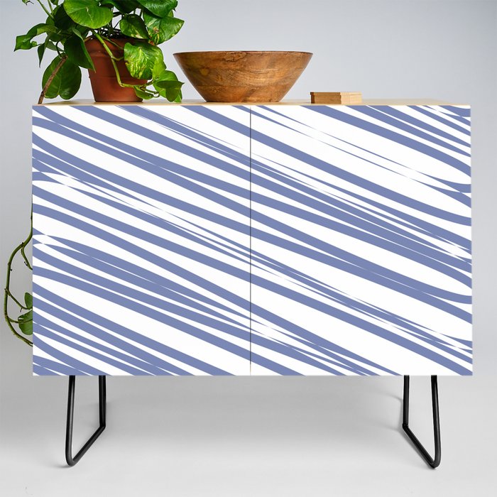 Grape stripes background Credenza