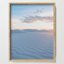 White Sands Sunset Glow Serving Tray