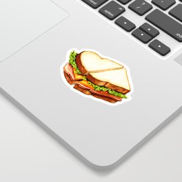 Ham Sandwich Pattern Sticker