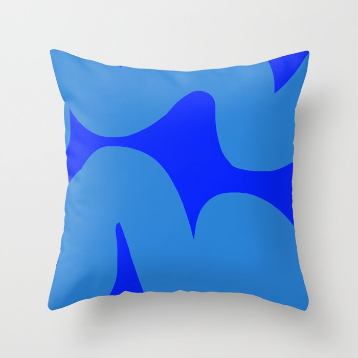 Electric blue throw pillows shop