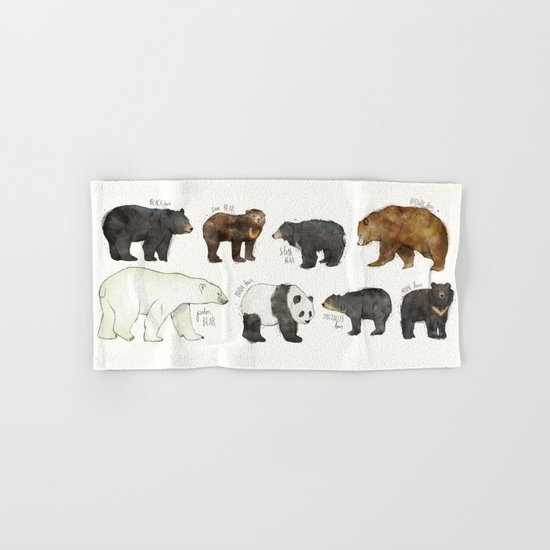 Bears Hand & Bath Towel