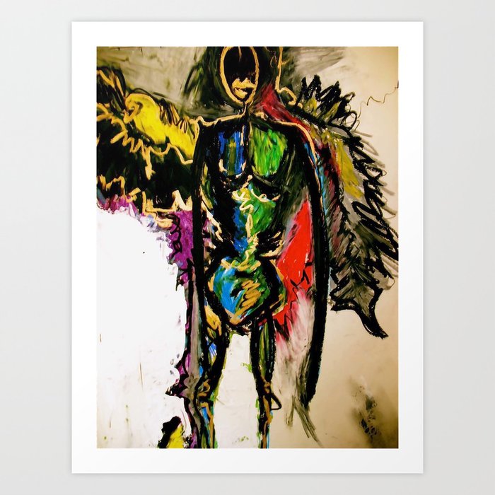 Lynn, the Angel of Balance Art Print
