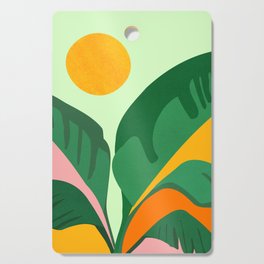 Things Are Looking Up / Tropical Greenery Cutting Board