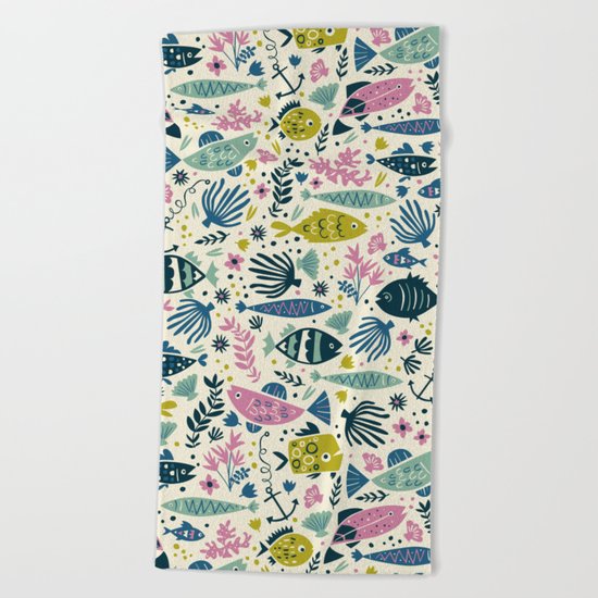Little Fish Beach Towel