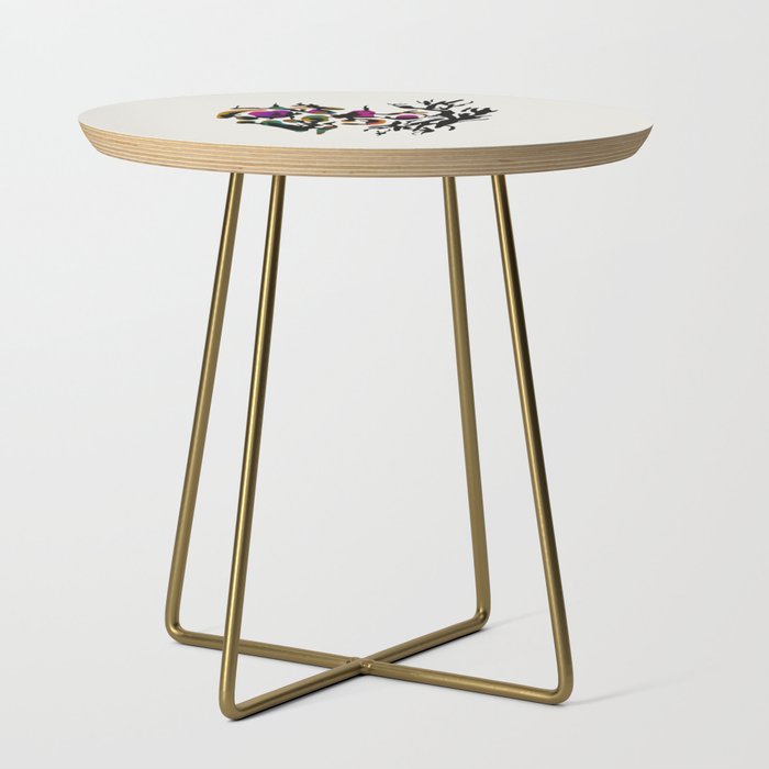 Flower Arrangement In Black Side Table By Fjgc Society6 Flower Arrangement In Black Side Table
