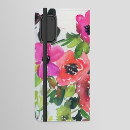 the pink flowers N.o 2 Android Wallet Case