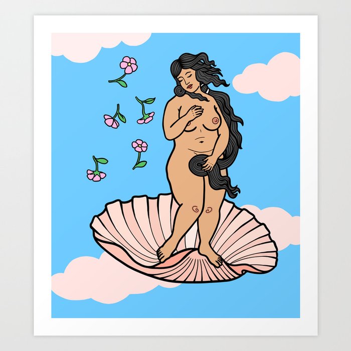 The Birth of Venus Art Print