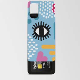 Abstract PopArt Android Card Case
