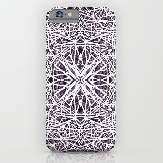 Black and white iPhone & iPod Case