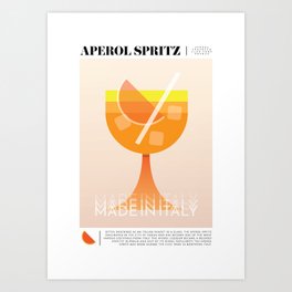 Aperol Poster Art Print