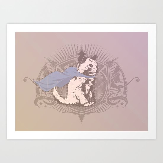 Fearless Creature: Kit Art Print