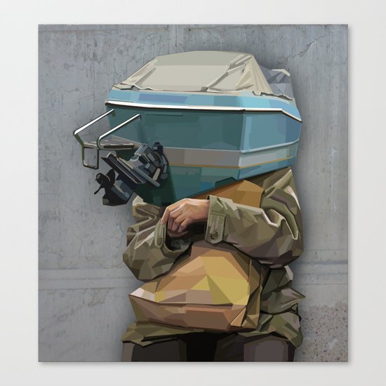 excuse me Canvas Print