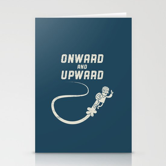 Onwards & Upwards! Stationery Cards