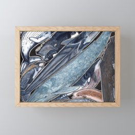 Whales Framed Mini Art Print