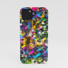Multi-Color Square Nation iPhone Case