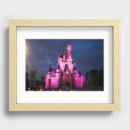 Happiest place on earth  Recessed Framed Print