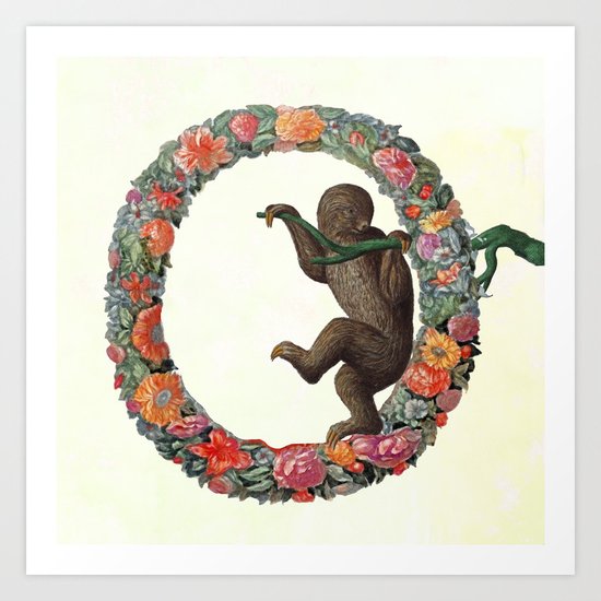 Old friends framed too. Art Print