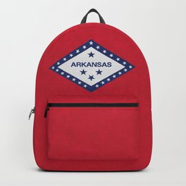Flag of Arkansas US State Flags Banner Colors Emblem Symbol Iconography Backpack