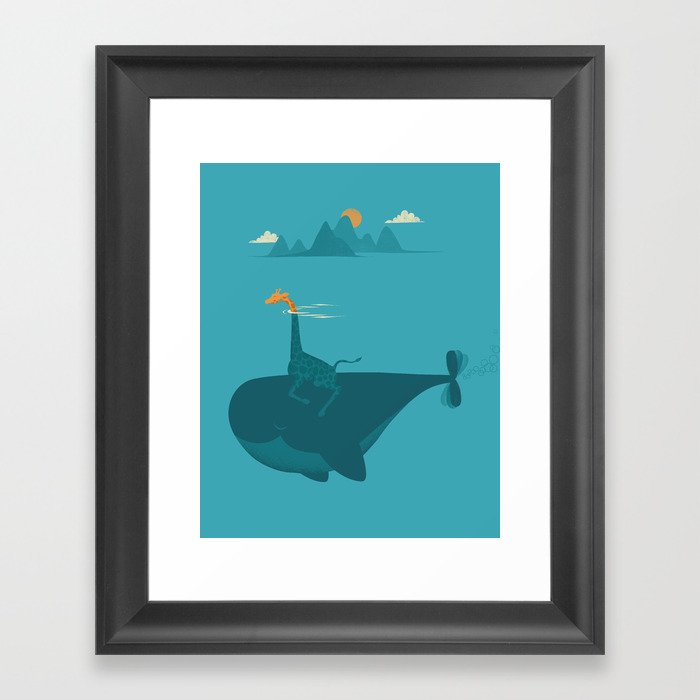 Nature's Submarine Framed Art Print