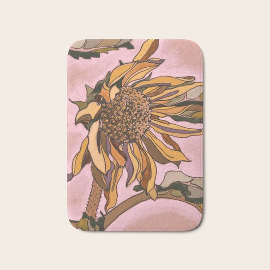 Sunflower Bath Mat