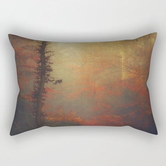 Carmine Path Rectangular Pillow
