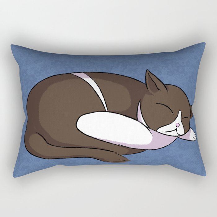 Sleeping cat 2 Rectangular Pillow