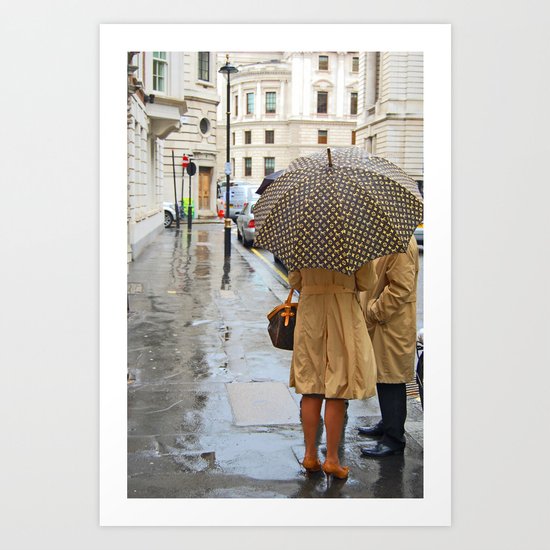 Rainy Loui London Art Print