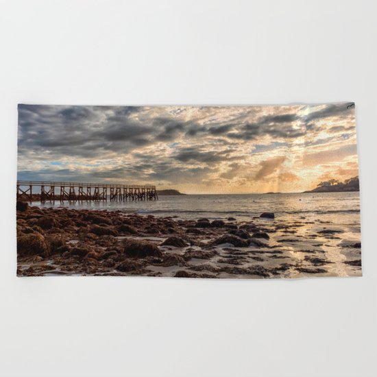 Magnolia Pier #2 Beach Towel