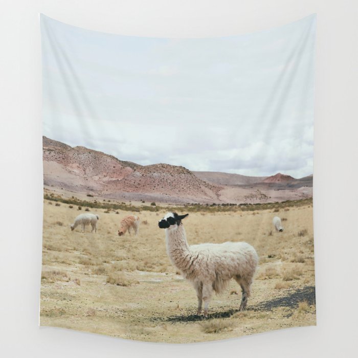 Alpaca Wall Tapestry