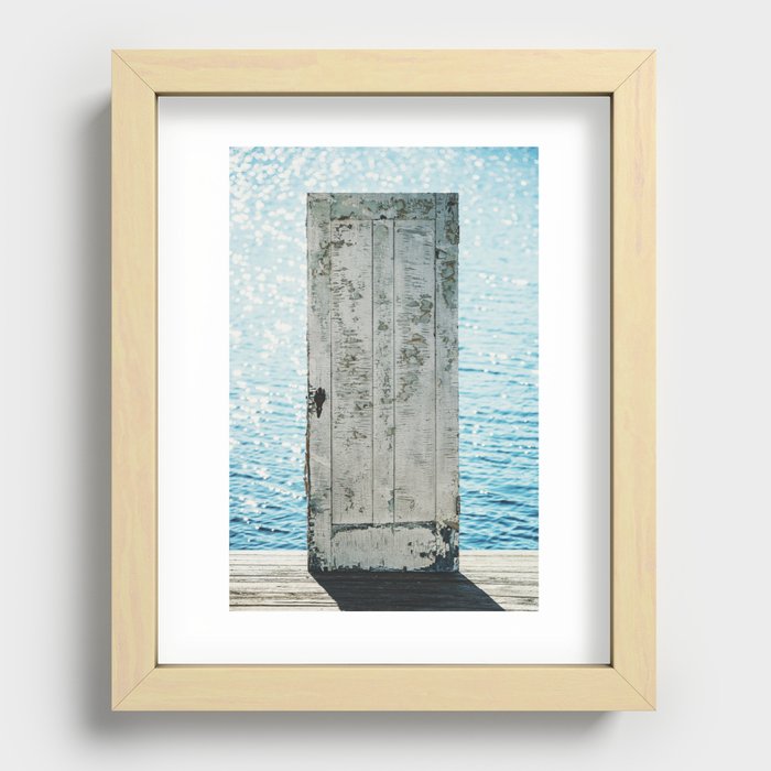 Atlantic Doorway Recessed Framed Print